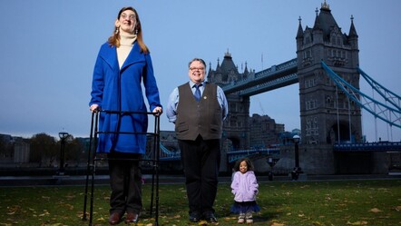 Dünyanın en kısa kadını Jyoti Amge ile buluştu! Dünyanın en uzun kadını Rumeysa Gelgi kimdir? - yasam