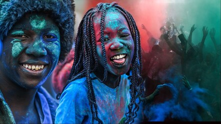 Görüntüler yürekleri sızlatmıştı! Kenya Renk Festivali sıkıntıları unutturdu - spor