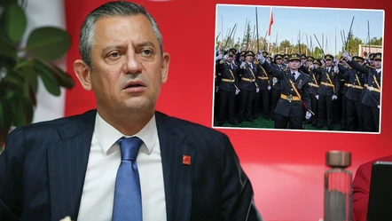 CHP Genel Başkanı Özgür Özel korsan kılıçlı yemin töreni yapan teğmenlere sahip çıktı - Gündem