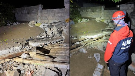 Mardin'de kardan bina çöktü, enkaz altına kalanlar var - gundem