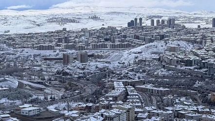 Ankara kara teslim oldu! Sıcaklık - 4 dereceye düştü - Gündem