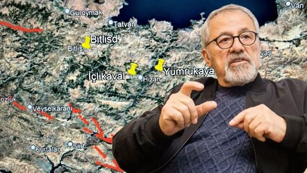 Bitlis 4.3'le sallandı, Naci Görür'den korkutan açıklama geldi: 6 Şubat depremlerinin etkisi - gundem