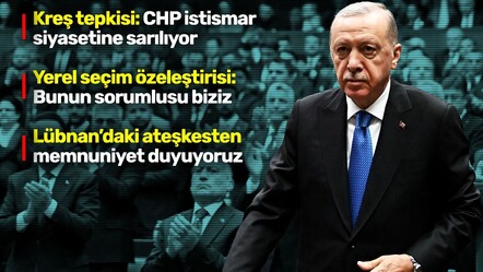Cumhurbaşkanı Erdoğan'dan Bahçeli'ye tam destek!