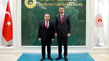 Bakan Kurum, CHP'li Antalya Belediye Başkanı Muhittin Böcek ile görüştü - gundem
