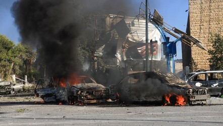 Rus savaş uçakları Halep'i bombaladı! - gundem