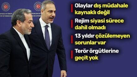 Türkiye ile İran arasında kritik temas! Bakan Fidan'dan kritik 'Suriye' mesajları - dunya