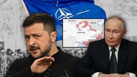 Zelenskiy 'NATO üyeliği' dedi, Putin şiddetle karşı çıktı!