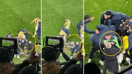 Herkes gole sevinirken Mourinho'dan olay hareket! Mert Müldür'ü yaka paça çekti... - spor