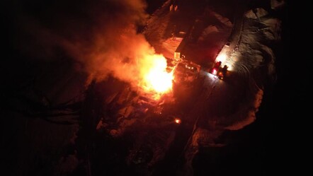 Tokat'ta taş ocağında çıkan yangın kontrol altına alındı! Çok sayıda kamyon kül oldu - gundem