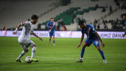 Ziraat Türkiye Kupası'nda farklı galibiyet! Konyaspor, Kepezspor engelini 9 gol ile geçti - haberler