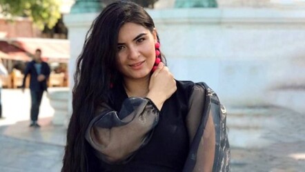 Hanife Gürdal Umre'ye gitti! Tesettürlü pozu gündem oldu - magazin