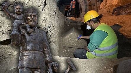 Noel Baba mezarı bulundu mu? Antalya Aziz Nikolaos Kilisesi kazılarında lahit ortaya çıktı - kultur-sanat