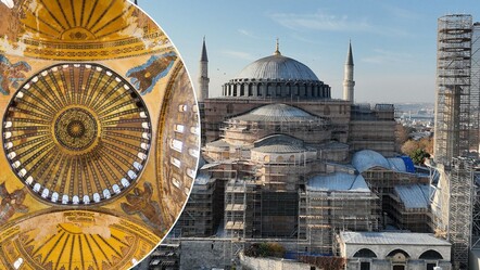 Ayasofya Camii kubbesi sökülecek! İşte restorasyonun detayları... - kultur-sanat