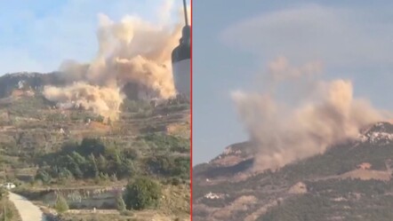 Hatay'da korkutan patlama herkesi dışarı çıkardı! Depremzedeler isyan etti - gundem