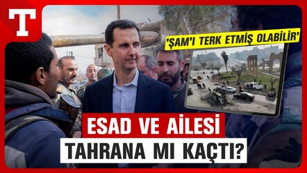 Muhalifler Şam'a yaklaşınca Esad Tahran'a mı kaçtı? - dunya