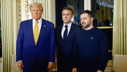 Paris'te Macron, Trump ve Zelenskiy zirvesi! 