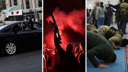 Suriye'de sokaklar bayram yerine döndü, camilerden tekbirler yükseldi... Çöken rejimin son çağrısı dikkat çekti! - dunya