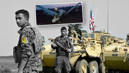 Türk yapımı SİHA'yı düşürdüklerini sandılar! PKK/YPG ABD silahlarıyla MQ-9 Reaper düşürdü - gundem