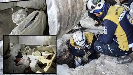 Esad rejimi tarafından işkence ile öldürülmüşlerdi! Cesetleri böyle görüntülendi - gundem