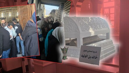 Humus'ta Halid Bin Velid Türbesi dolup taştı! Suriyeliler tarihi yerlere akın ediyor - kultur-sanat