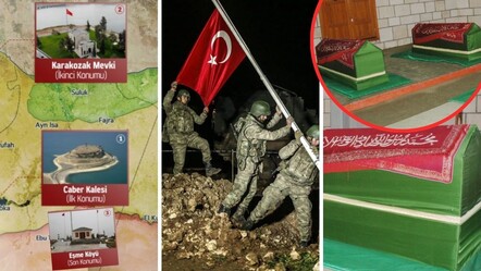 SMO Süleyman Şah Türbesi'nin taşındığı yere ulaştı! Akıllara Binali Yıldırım'ın tam 7 yıl önceki sözleri geldi - dunya