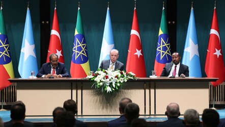 Somaliland krizi Ankara'da çözüldü! Cumhurbaşkanı Erdoğan, Somali ve Etiyopya liderlerini barıştırdı - dunya