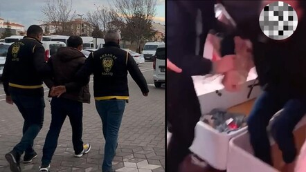 Aksaray'da operasyon! Çift kişilik bazanın içinde yakalandı - gundem