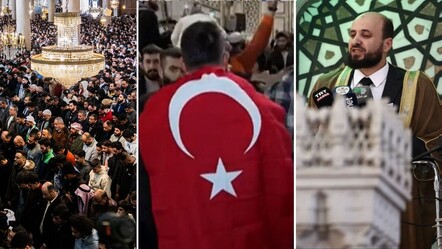 Esad sonrası ilk cuma namazı için Suriyeliler Emevi Camii'ne akın etti - gundem