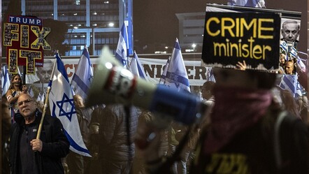 Netanyahu yönetimine karşı tarihi protesto! İsrailliler ateşkes için Trump'a mesaj verdi - dunya