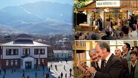 Vizontele Tuuba filmine konu olan Van'daki ilçeye 27 bin kitaplık kütüphane: 5 bin üyesi var - kultur-sanat