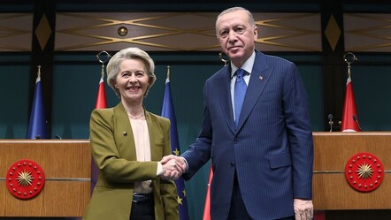 Cumhurbaşkanı Erdoğan, AB Komisyonu Başkanı Ursula von der Leyen'i kabul etti: Kilit ülke konumundayız - dunya