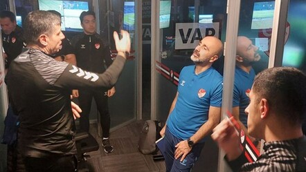 VAR odası sıkı takip altında! MHK süreci yerinde izledi - spor