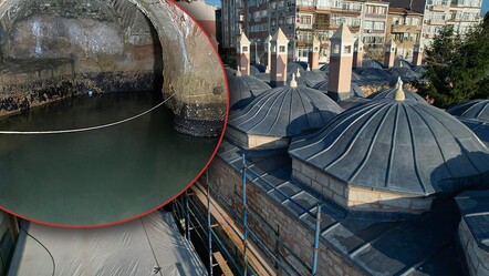 Sıra gizemli sarnıçta! Fatih Sultan Mehmed'in Karadeniz Medresesi'nde son aşamaya gelindi - kultur-sanat