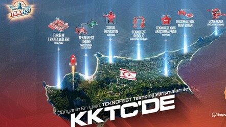 TEKNOFEST 2025 başvuruları başladı! Teknoloji Yarışmalarının yeni yeri KKTC - teknoloji