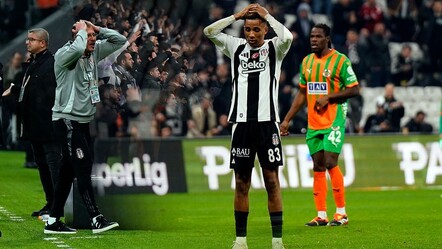 Tükenmişlik sendromu! Adana'ya kaybeden Beşiktaş evinde Alanyaspor’la da yenişemedi - spor