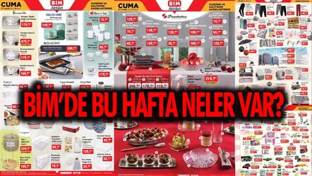 Bim'de bu hafta neler var?  27 Aralık Cuma birçok ürün BİM'de satışta  - haberler