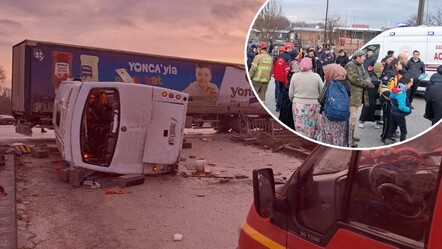Balıkesir'de facia! Öğrenci servisi ve TIR çarpıştı: Çok sayıda yaralı var - gundem