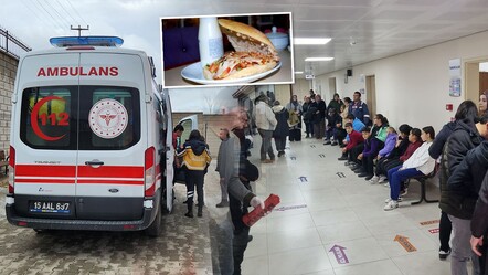 Okulda tavuk döner zehirledi! Burdur'da 43 öğrenci hastaneye kaldırıldı - ekonomi