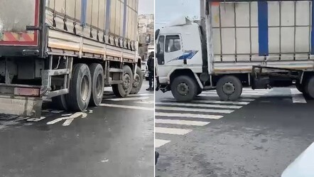 Yaya geçidinde kamyonun altında kalan kadın hayatını kaybetti - yasam
