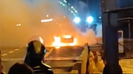 15 Temmuz Şehitler Köprüsü 'araç yangını' nedeniyle trafiğe kapatıldı! - gundem