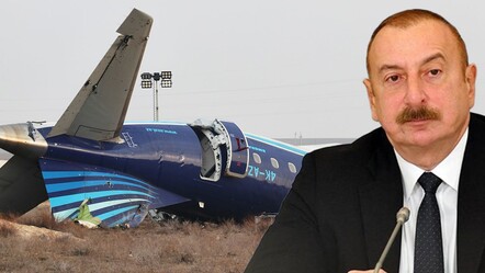 Aliyev, Azerbaycan uçağının neden düştüğünü açıkladı! 'Tazminat' sözleri gündem oldu - dunya