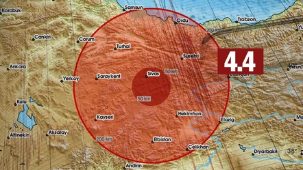 Sivas'ta az önce deprem oldu! - Gündem