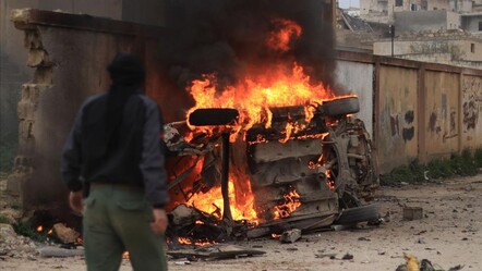 Suriye'de bombalı saldırı! Oklar terör örgütü PKK'yı gösteriyor - gundem