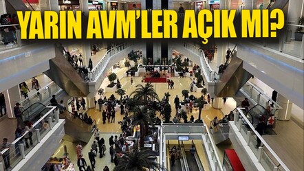 Yarın AVM'ler açık mı? 1 Ocak Çarşamba günü AVM çalışma saatleri yakından takip ediliyor  - haberler