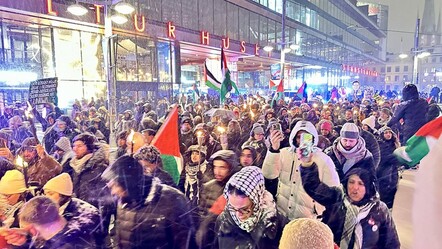 İsveçliler yılbaşı kutlamalarını iptal etti! Yüzlerce insan Filistin için sokaklara döküldü - gundem