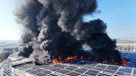Kırklareli'nde oyuncak fabrikasında yangın! - gundem