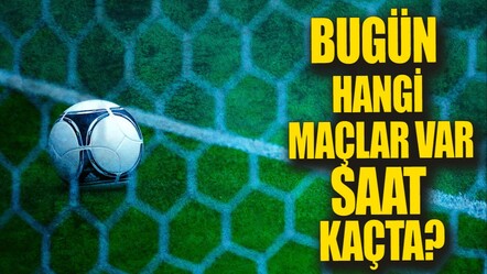 Bugün hangi maçlar var, saat kaçta? 2 Ocak Perşembe günü oynanacak maçlar merak ediliyor  - haberler