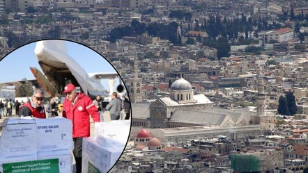 Suriye'de yıllar süren savaş alt yapıtı çökertti... İnsani yardım uçakları Şam iniş yaptı - gundem