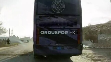 Orduspor'un takım otobüsü Suriye'de görüntülendi! Kulüp gerçeği açıkladı - magazin