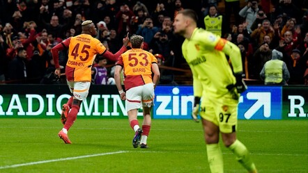 Aslan 2025'e mutlu girdi... Galatasaray büyüklerin korkulu rüyası Göztepe’yi mağlup etti - spor